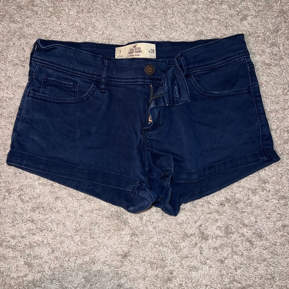 Hollister size 7 jean short